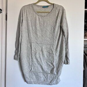 Alice + Olivia | Cashmere Blend Long Sleeve Sweater Dress with Front Pocket